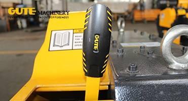 GUTE GQ40A เครื่องตัดเหล็กเส้นแบน 32 * 32 มม. 48T / MIN 5