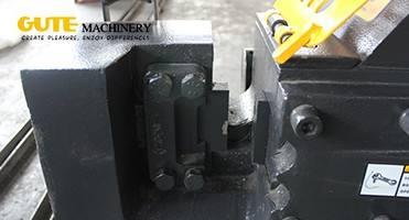 GUTE GQ40A เครื่องตัดเหล็กเส้นแบน 32 * 32 มม. 48T / MIN 6