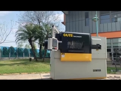 ลวดเหล็ก 4-8 มม. CNC เครื่องดัดตะขอโกลนสำหรับโรงงานแปรรูปเหล็ก