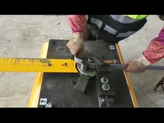 1.5KW 4P เหล็กเส้นโกลน Bender 180Kg การเสริมแรงแบบดิจิตอล