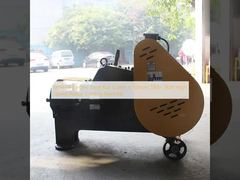 เครื่องตัดเหล็กเส้นไฟฟ้าแบบแมนนวล 6-50 มม. 380V 3KW เครื่องตัดเหล็กเส้นความเร็วสูง