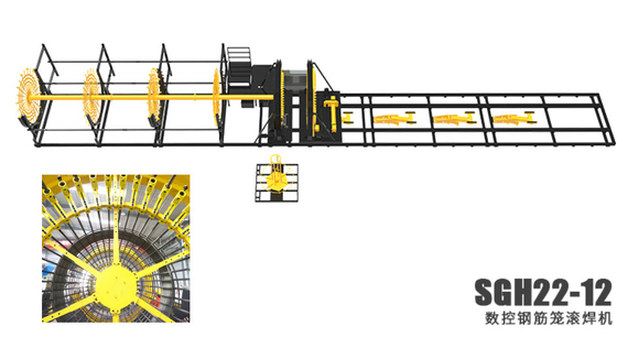 ซื้อ เครื่องเชื่อมแบบตอกเสาเข็มอัตโนมัติ 15T 2.8m/Min ความแม่นยำของมิติสูง online manufacture