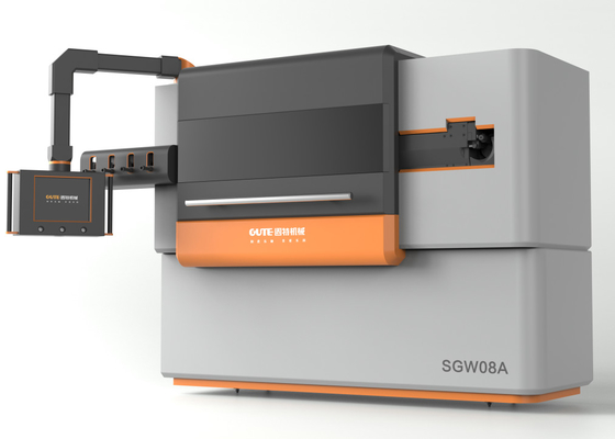 สายเหล็ก 4-8mm CNC Stirrup Hook Bender สําหรับโรงงานแปรรูปเหล็ก