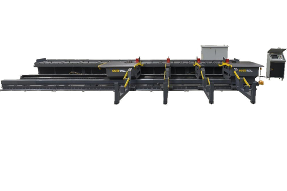 สัญญานิติฐาน CSA / UL ของสหรัฐอเมริกา CNC Rebar Double Head Bender HB45 # 11 rebar