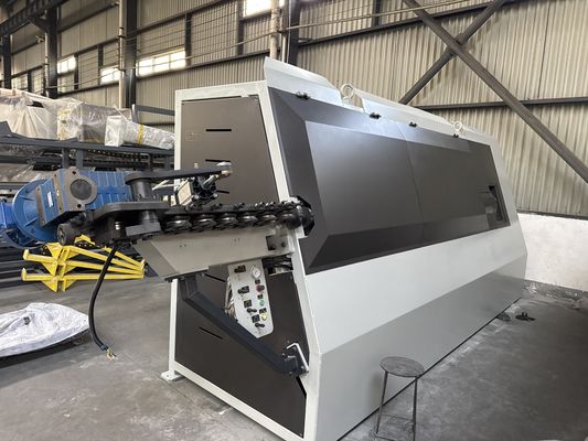 ซื้อ เครื่องดัดเหล็กโกลน CNC 16 มม. คุณภาพสูง เครื่องทำโกลนอัตโนมัติ ป้อนหลายครั้ง online manufacture