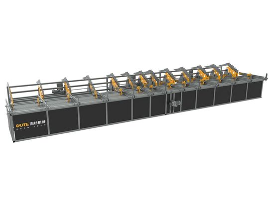ซื้อ GUTE Rebar Feeder เครื่องให้อาหารเหล็กเส้นอัตโนมัติ 12.9*2*1.75m การผลิตออนไลน์