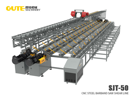 ซื้อ 2100 * 76mm Shear Rebar Saw เครื่องตัดสายเฉือน PLC Control online manufacture