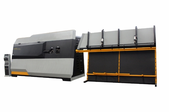 ลวดเหล็กเส้นขนาด 1000 มม. CNC เครื่องดัดโกลนอัตโนมัติสำหรับการก่อสร้างที่อยู่อาศัย