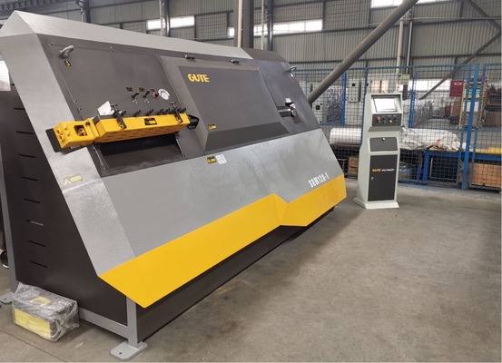ซื้อ GUTE CNC เหล็กเส้นโกลนบาร์โกลนเครื่องดัดงอ PLC ควบคุมลวดยืด online manufacture