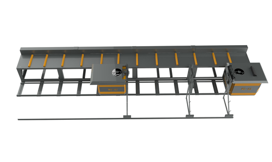 เครื่องดัดเหล็กเส้น CNC 18 มม. เครื่องดัดตะขอยาวแนวนอน