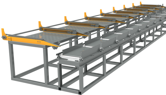 ซื้อ 50mm Rebar Shear Line เครื่องตัด CNC อัตโนมัติ 12m online manufacture