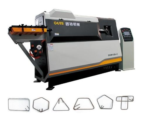 เครื่องดัดเหล็กเส้นแบบสองทิศทางอัตโนมัติ 380V 60Hz