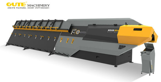 Servo Control 46KW เครื่องดัดเหล็กเส้นอัตโนมัติแบบเต็มกำลัง