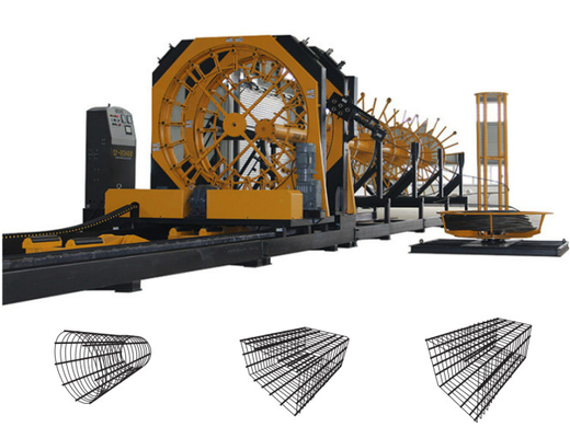 Good price Touch Screen Pile Cage Welding Equipment 21KW Rebar Cage Welding Machine ODM ออนไลน์