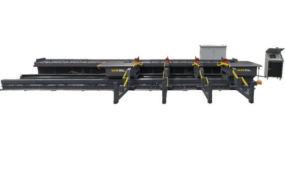 สัญญานิติฐาน CSA / UL ของสหรัฐอเมริกา CNC Rebar Double Head Bender HB45 # 11 rebar